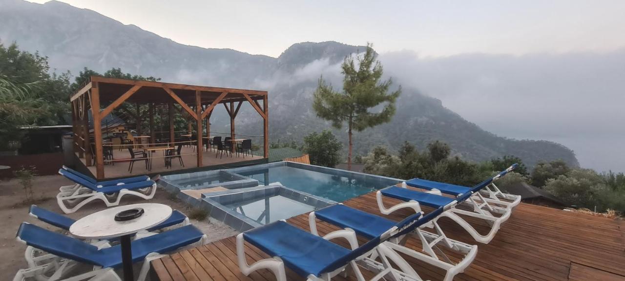 Goat Bungalow And Camping Hotel Faralya Exterior foto