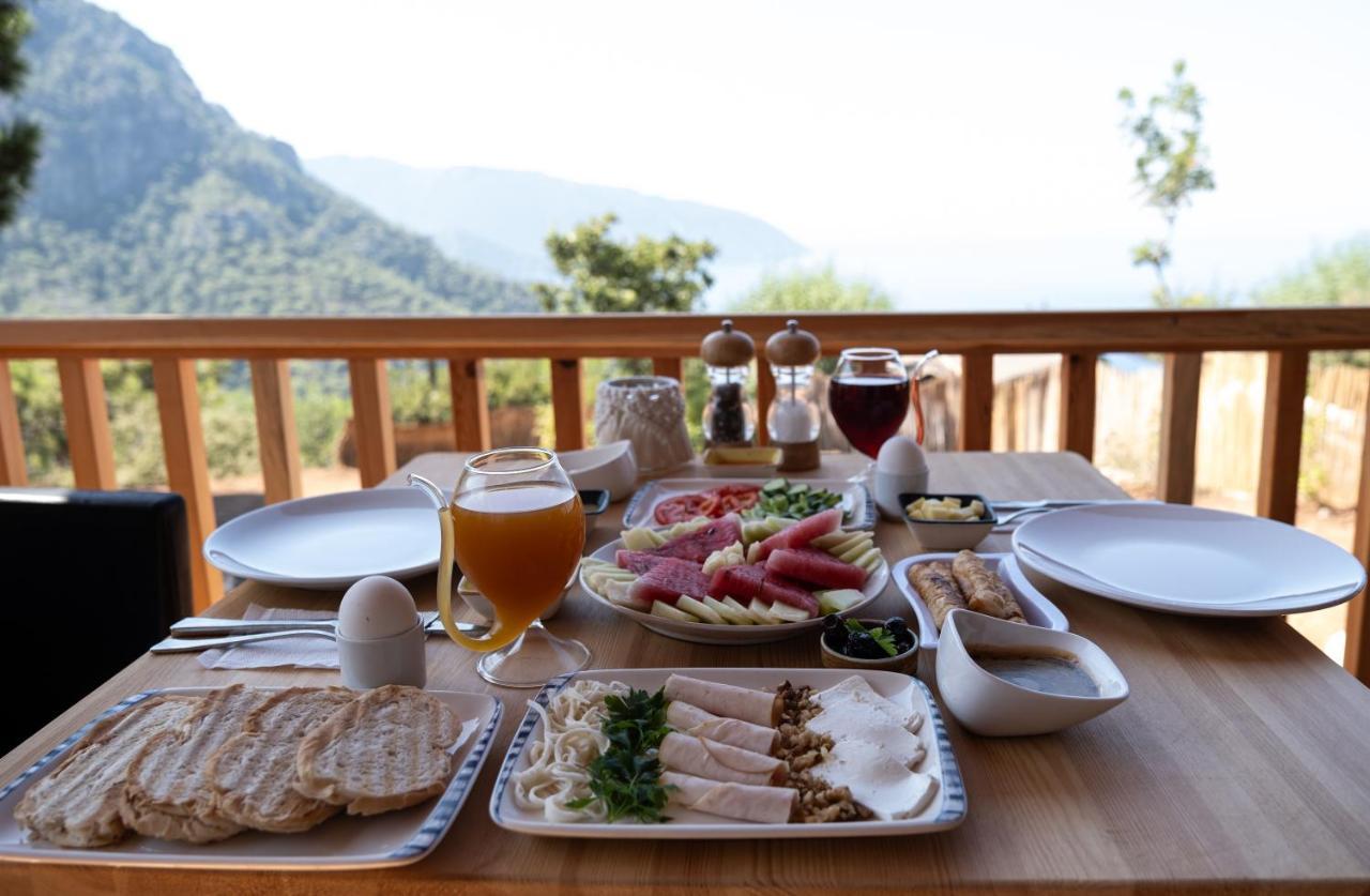 Goat Bungalow And Camping Hotel Faralya Exterior foto