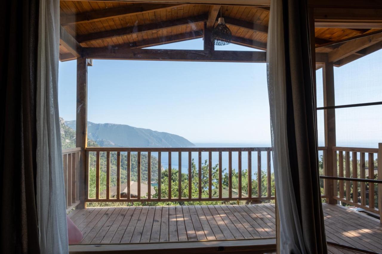 Goat Bungalow And Camping Hotel Faralya Exterior foto