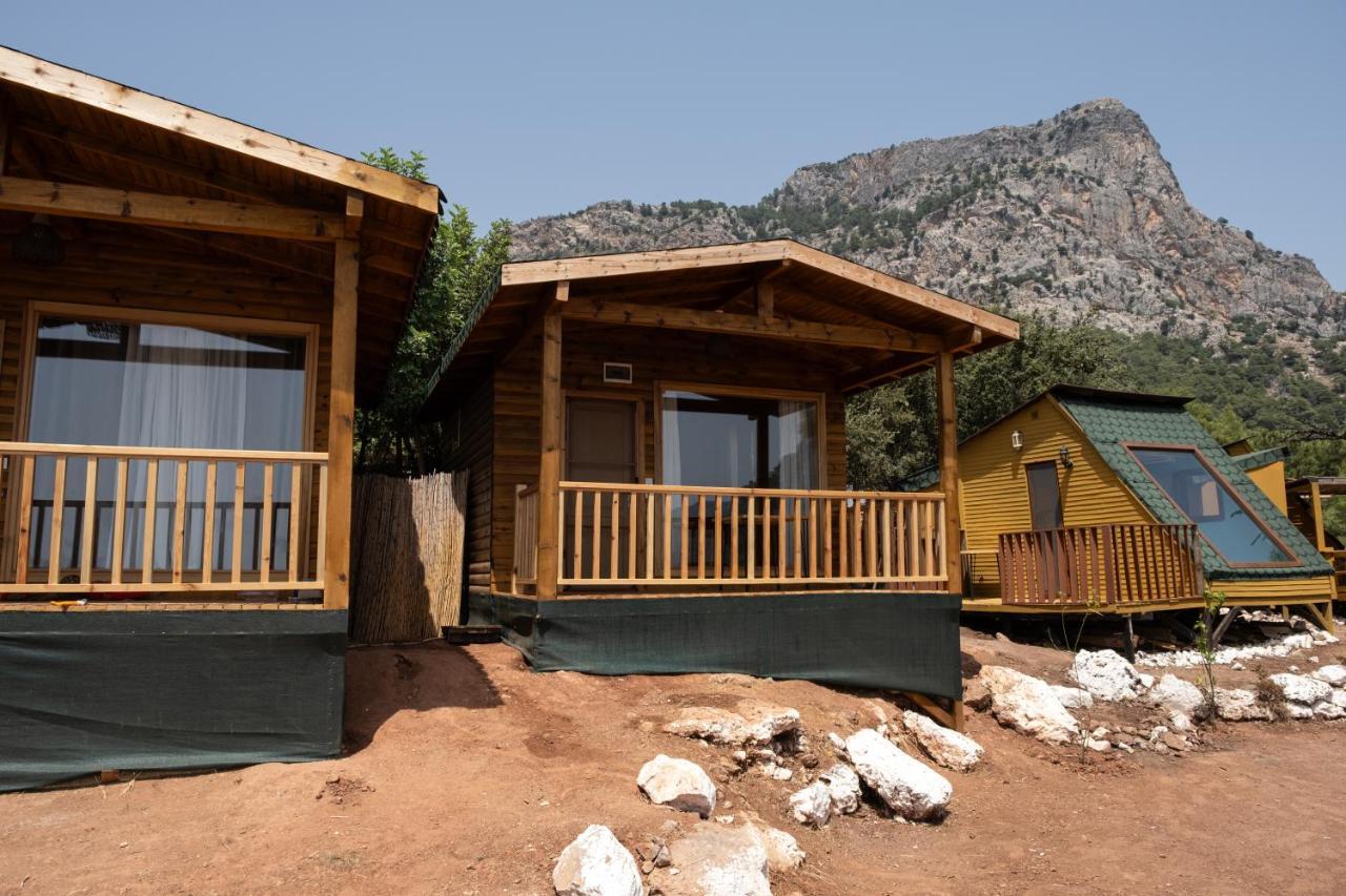 Goat Bungalow And Camping Hotel Faralya Exterior foto