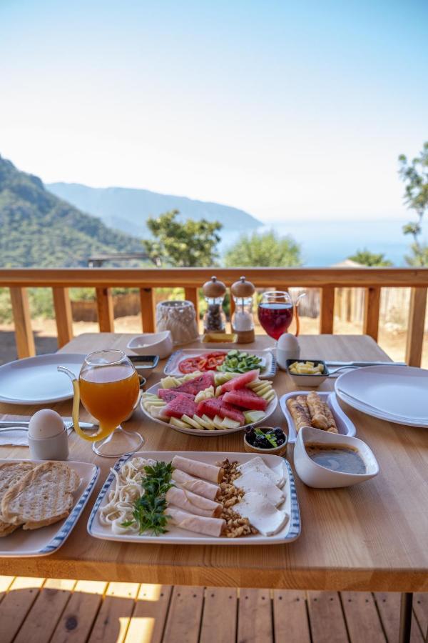 Goat Bungalow And Camping Hotel Faralya Exterior foto