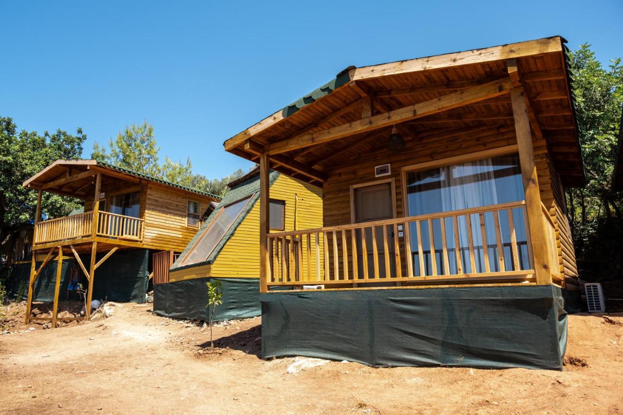 Goat Bungalow And Camping Hotel Faralya Exterior foto